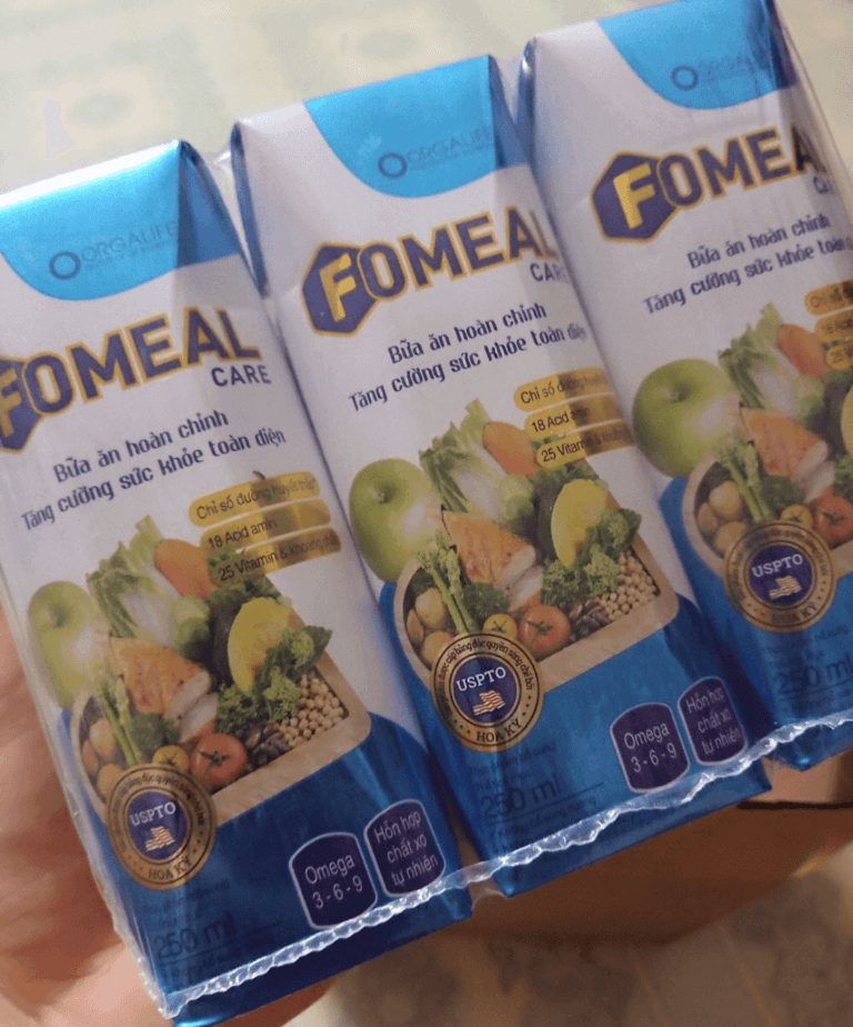 review thực phẩm dinh dưỡng fomeal care giá bao nhiêu