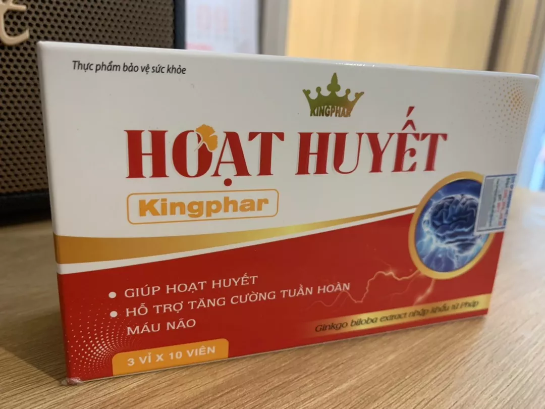 Hoạt huyết dưỡng não KingPhar