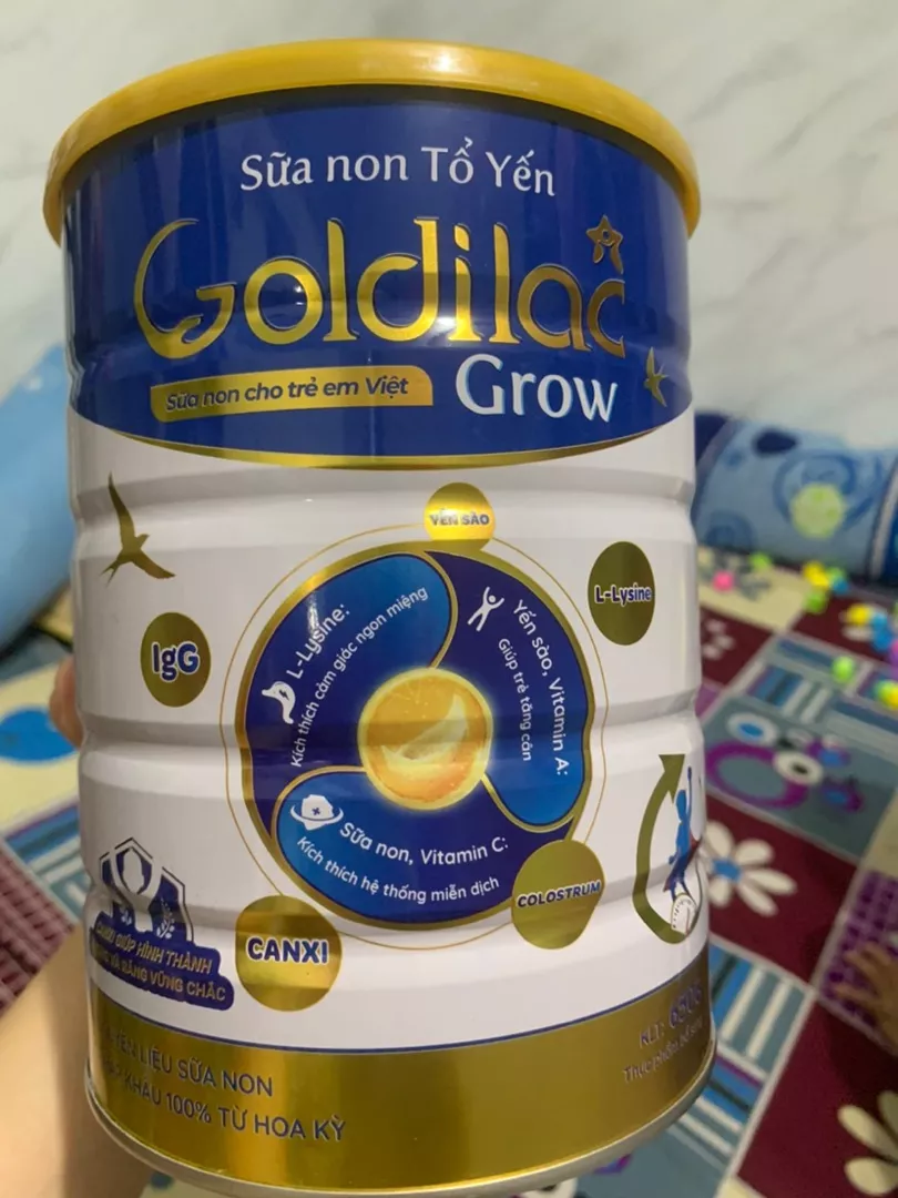 sữa non tổ yến goldilac grow có tốt không