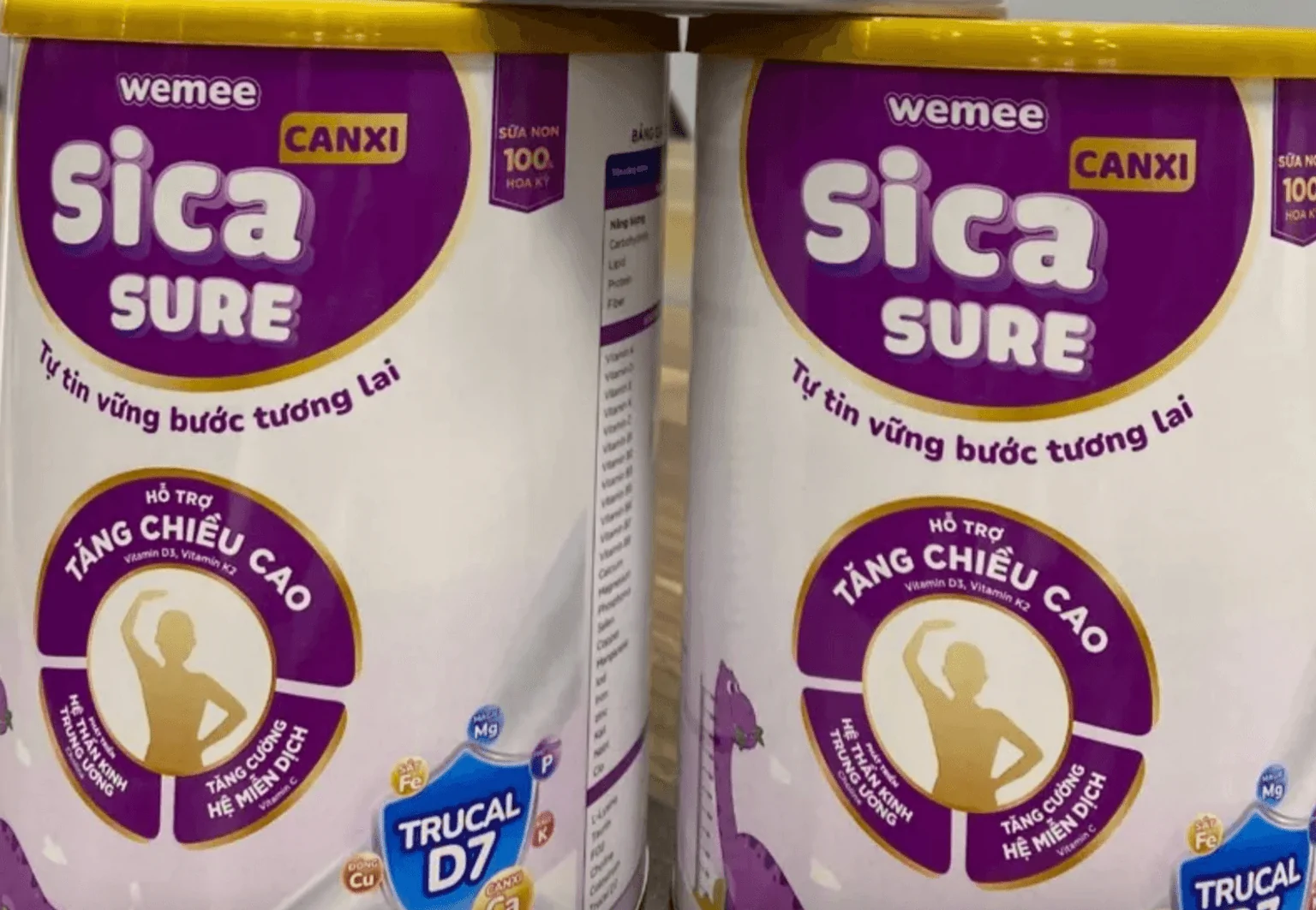 sữa sica sure canxi có tốt không