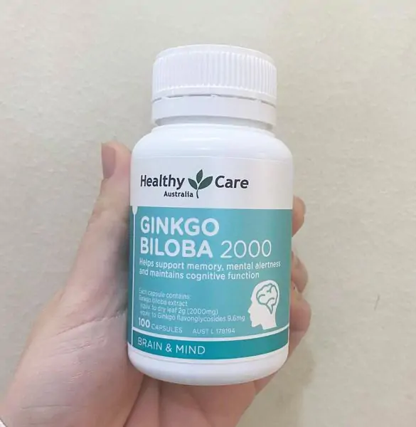 Ginkgo Biloba Úc 