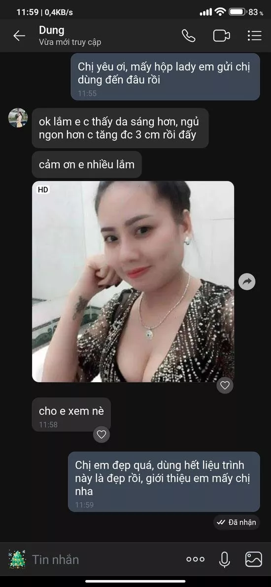 review viên sủi lady