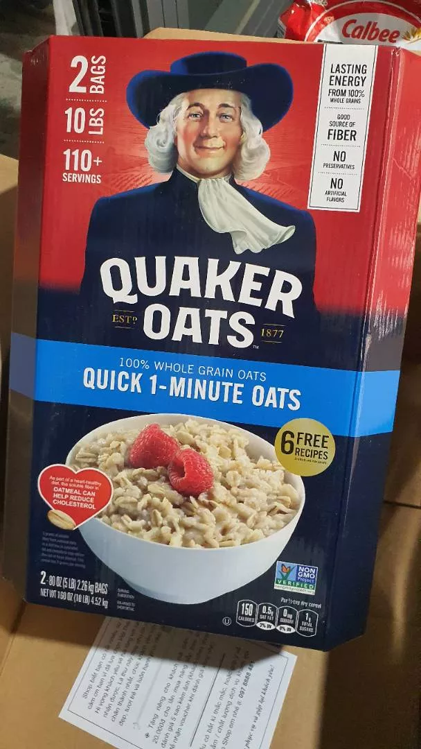 yến mạch quaker oats